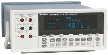 Tektronix - DMM4020 - Tektronix DMM4020 台式 750V ac, 10A ac 数字万用表, 测量200 Ω → 100 MΩ		