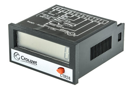 Crouzet - 87622061 - Crouzet 8λ LCD ּ 87622061, -9999999  99999999ʾΧ, , 30 V ֱ260 V Դ		