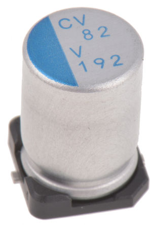 Nichicon - PCV1V820MCL1GS - Nichicon CV ϵ 35 V 82F SMD ۺ ۺ PCV1V820MCL1GS, 20%ݲ, 29m(ֵ), +105C, 5101-1װ		