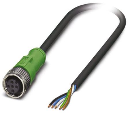 Phoenix Contact - 1431704 - Phoenix Contact 1431704 M12   ն˽ͷ , 22 AWG		