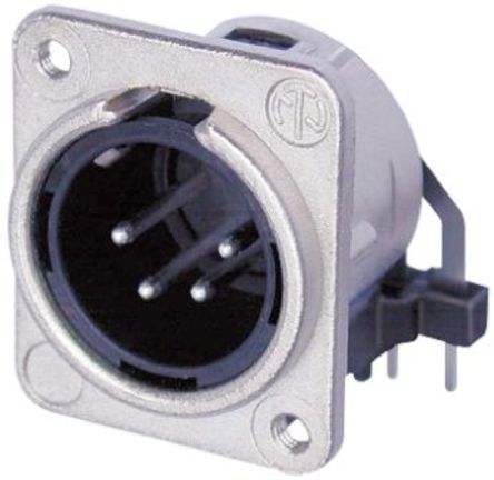 Neutrik - NC4MDM3-H - Neutrik 4· ֱ ͷ 尲װ XLR  NC4MDM3-H, , 50 V		