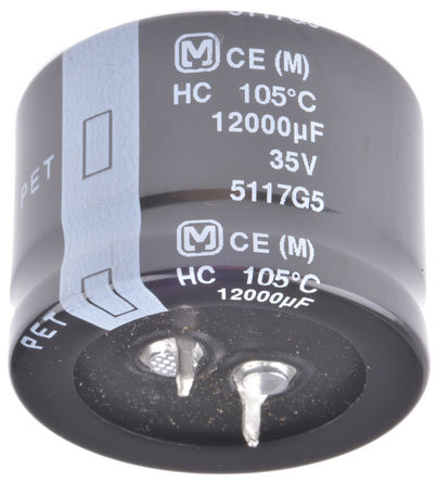 Panasonic - EETHC1V123LJ - Panasonic TS  HC ϵ 35 V 12000F ͨ  EETHC1V123LJ, 20%ݲ, +105C		