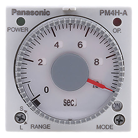 Panasonic - PM4HAH24J - Panasonic ๦ ʱ̵ PM4HAH24J, 1 s  500 Сʱ, 24 V /ֱ		