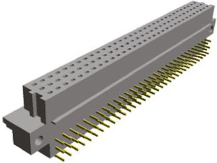 TE Connectivity - 650461-4 - TE Connectivity Eurocard ϵ 3  96 · 2.54mm ھ ֱ DIN 41612  650461-4, R C2ȼ, Ӷ˽		