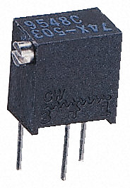 Vishay - T63XB201KT20 - Vishay T63XB ϵ 1415е ת ͨ ΢ T63XB201KT20, Ӷ, 200 10%, 1/4W, 100ppm/C		