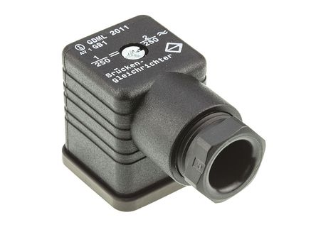 Hirschmann - 932329100+731531002 - Hirschmann GDMLϵ ŷͷ 2P+E  932329100+731531002, ĸװ, ߴ PG11, IP65, 2A, 250 V /ֱ		