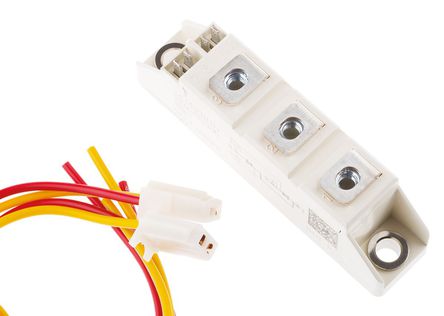 Semikron - SKKT 20B08 E - Semikron SKKT 20B08 E SCR ˫բģ, 18A, Vrev=800V 10mA, 7 Semipack1װ		