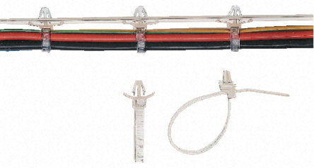 HellermannTyton - 111-85469 - HellermannTyton T50SL6 ϵ  66 ʽ̶  T50SL6, 165mm x 4.6 mm		