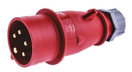 Mennekes - 3 - Mennekes ɫ 5P ҵԴ °װ ͷ 3, 16A, 400 V, IP44		
