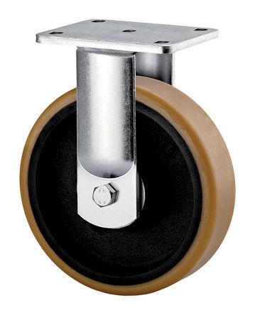 Tente - 9682FTP125P63 - HD forged fixed castor,125mm 550kg		