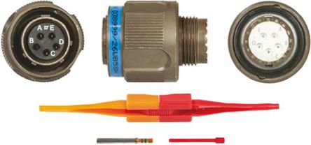 ITT - KJB6T11W5SN - ITT KJB ϵ 5· °װ   ͷ KJB6T11W5SN, ĸо, ǳߴ11, MIL-DTL-38999		