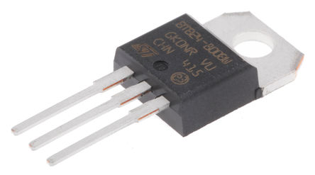STMicroelectronics - BTB24-800BWRG - STMicroelectronics BTB24-800BWRG ˫ɿع迪Ԫ, 25A, 800Vֵ, 50mA 1.3V, 3 TO-220ABװ		