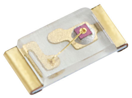 Kingbright - KPG-1608SEKC-T - Kingbright ɫ (601 nm ) LED KPG-1608SEKC-T, 2.5 V, 300 mcd, 120 ӽ 1608 (0603) װ		