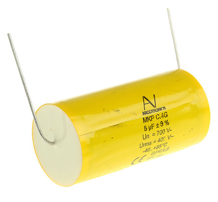 KEMET - C4GAJUD4500AA3J - KEMET C4G ϵ 5F ۱ϩ (PP) C4GAJUD4500AA3J, 5%, 700 V ֱ, ͨ, 30.5mmֱ		