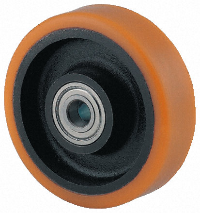 Tente - FTP 100X40-??15 NL40 - Tente ɫ 100mmֱ PUR̥  FTP 100X40-??15 NL40, 700kg, 15mm׾		