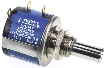 Vishay - 533B1502JL - Vishay 533 ϵ 3 ת 5k ±5% Ƶλ 533B1502JL, 1W, 6.35 mm ֱ, ±20ppm/°C, 尲װ		