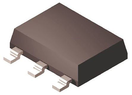 DiodesZetex - ZVNL120GTA - DiodesZetex Si N MOSFET ZVNL120GTA, 320 mA, Vds=200 V, 3+Ƭ SOT-223װ		