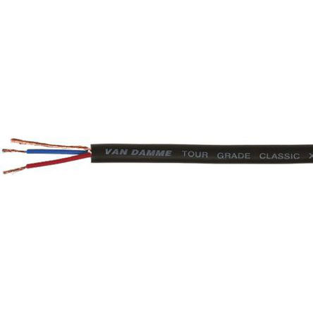 Van Damme - 268-020-000 - Van Damme 100m ɫ  ˷ 268-020-000, 6.35mm⾶, 0.22 mm2 , 250 Vѹ, 24AWG		