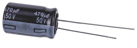 Panasonic - EEUFR1H471 - Panasonic FR  ϵ 50 V ֱ 470F ͨ  EEUFR1H471, ±20%ݲ, +105°C		