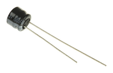 Panasonic - ECEA0JKS101 - Panasonic KS ϵ 6.3 V ֱ 100F ͨ  ECEA0JKS101, 20%ݲ, +85C		