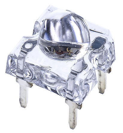 Bivar - R20BLU-4-0045 - Bivar Orca R ϵ ɫ (475 nm ) LED R20BLU-4-0045, 3.8 V, 1.5 cd, 45 ӽ, 4  Super Flux ͨ		