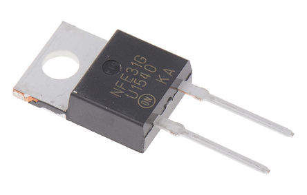 ON Semiconductor - MUR1540G - ON Semiconductor MUR1540G  , Io=15A, Vrev=400V, 60ns, 2 TO-220ACװ		