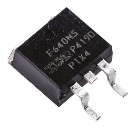 Infineon - IRF640NSPBF - Infineon HEXFET ϵ Si N MOSFET IRF640NSPBF, 18 A, Vds=200 V, 3 D2PAKװ		