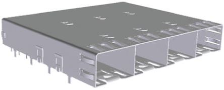 TE Connectivity - 1658744-1 - TE Connectivity SFP ϵ 4 ˿ SFP  1658744-1, ѹװ ˽, 8.95 x 57.25 x 50mm		