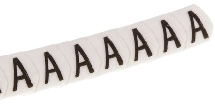 HellermannTyton - 901-10413 - HellermannTyton Helagrip ϵ 250װ ׵׺ Ϲ̶ ±ʶ 901-10413, 3.5mm, 4.3 mm, 2  5mmֱ, ӡ"A"ͼ		