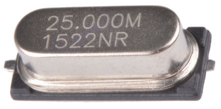 IQD - 25.0MHz HC49/4HSMX 30/50/-40+85C/16pF - IQD LFXTAL050211R250, 25MHz 嵥Ԫ, 30ppm, 2 HC-49		