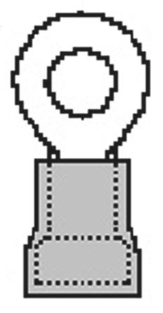 Molex - 19073-0087 - Molex 800 ϵ, ɫ Ե о ѹӶ 19073-0087, M5 (#10) ˨, 5.03mmڻֱ, 22.48mmܳ		