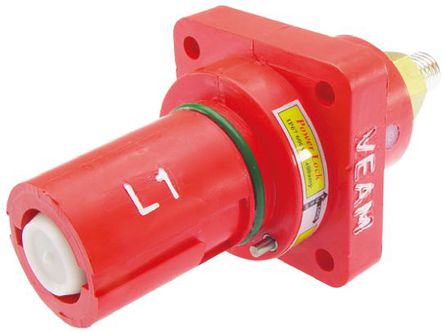 ITT - NPDFT-1-R-L-T4 - ITT Veam Powerlock ϵ ɫ 1P RJ45-Rangierfeld 尲װ  NPDFT-1-R-L-T4, 400A, 1 kV , IP2XIP67		