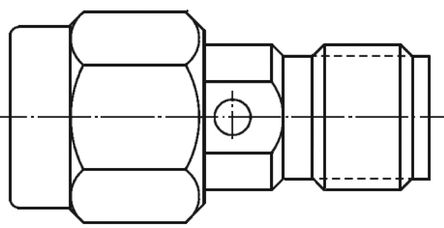 TE Connectivity - 1054426-1 - TE Connectivity 50 ֱ Ƶ 1054426-1, 0  18GHz, SMA ͷ  SMA , ͭо		