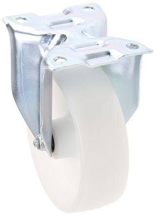 Tente - 3478UOR125P62 - fixed castor, nylon wheel 125mm 250kg		