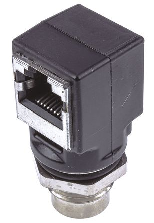 Harting - 21033814400 - Harting ֱ 4  M12 ĸ  8  ĸ  21033814400, 46.2mm		