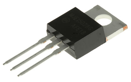 ON Semiconductor - MJE15028G - ON Semiconductor MJE15028G , NPN 晶体管, 8 A, Vce=120 V, HFE:20, 30 MHz, 3引脚 TO-220AB封装		