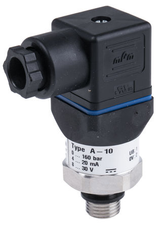 WIKA - 12719375 - WIKA 0  160bar Һѹѹ 12719375, G 1/4, 4  L-ͷ, 4  20mAź		