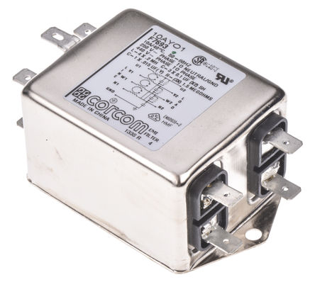 TE Connectivity - 10AYO1 - TE Connectivity AYO ϵ 3 10A 250 V , 50 Hz, 60 Hz װ RFI ˲ 6609066-3, νӶ		