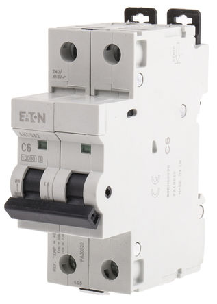 Eaton - AHC062 - Eaton Memera AHC ϵ 2 6 A MCB ΢Ͷ· AHC062, 10 kA Ͽ, C բ		