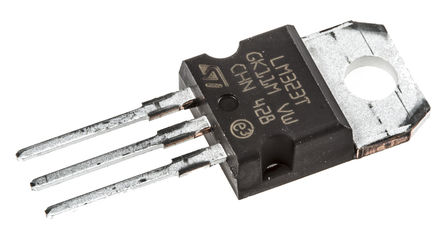 STMicroelectronics - LM323T - STMicroelectronics LM323T ѹ, 7.5  20 V, 5 V, 3A, 30W, 3 TO-220		