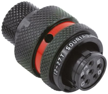 Souriau - 8STA61098SN - Souriau 8STA ϵ 6· °װ ֱ  ͷ 8STA61098SN, ĸ, ʽӺ		