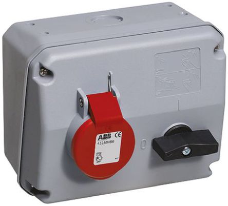 ABB - 2CMA167686R1000 - 432MHS6 - ABB Critical & Safe ϵ ɫ IP44 ֱ л 3PN+E  2CMA167686R1000 - 432MHS6 , ӵλ 6h,  32A, 415 V		