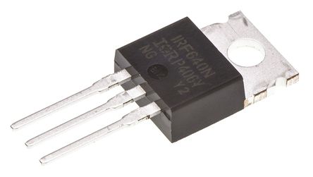 Infineon - IRF640NPBF - Infineon HEXFET ϵ Si N MOSFET IRF640NPBF, 18 A, Vds=200 V, 3 TO-220ABװ		