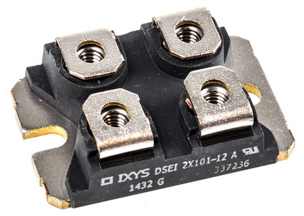 IXYS - DSEI2X101-12A - IXYS DSEI2X101-12A  , Io=90A, Vrev=1200V, 60ns, 12 SOT-227Bװ		