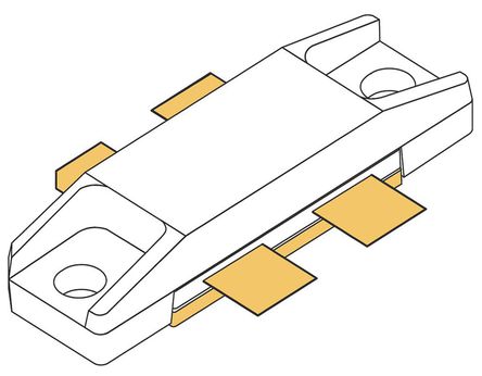 STMicroelectronics - STAC3932B - STMicroelectronics Si N MOSFET STAC3932B, 20 A, Vds=250 V, 4 STAC244Bװ		