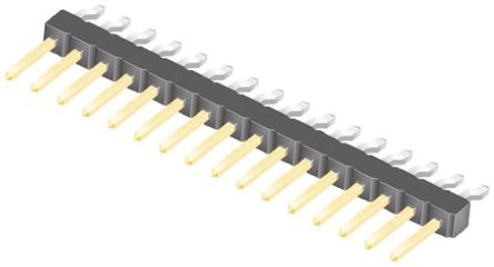 Samtec - TSM-116-02-L-SH - Samtec TSM ϵ 16· 2.54mmھ (1) ֱ Ź TSM-116-02-L-SH, Ӷ˽, 7A, 氲װ		