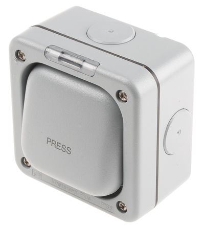 MK - K56408GRY - MK Masterseal ϵ 2 · BS ׼ IP66 10 A 250 V  ɫ ޹ ̼֬ ҡ ƿ K56408GRY, ƽӰװ, 1, ϵݶӶ ʹ		