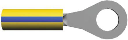 TE Connectivity - 2-326875-4 - TE Connectivity PIDG ϵ, ɫ Ե о ѹӶ 2-326875-4, M3.5 (#6) ˨, 0.145inڻֱ, 0.785inܳ		