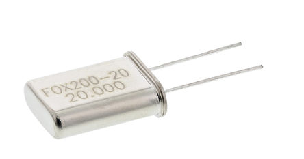 Fox Electronics - FOXLF200-20 - Fox Electronics FOXLF200-20, 20MHz , 30ppm, 2 HC-49-ULF		