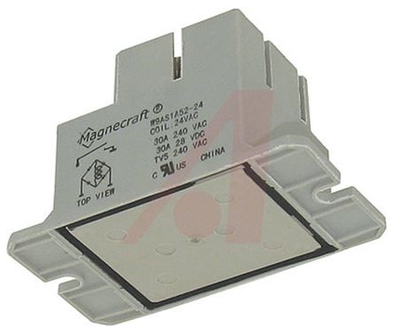 Schneider Electric - W9AS1A52-24 - Schneider Electric W9AS1A52-24  尲װ Ǳ̵, 30 A, 24V ac		